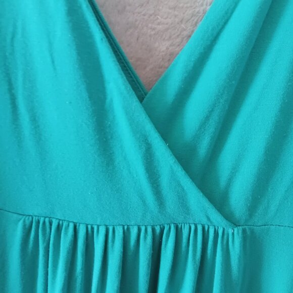 Comfy Aqua Flow! New York & Company Maxi - Picture 4 of 5